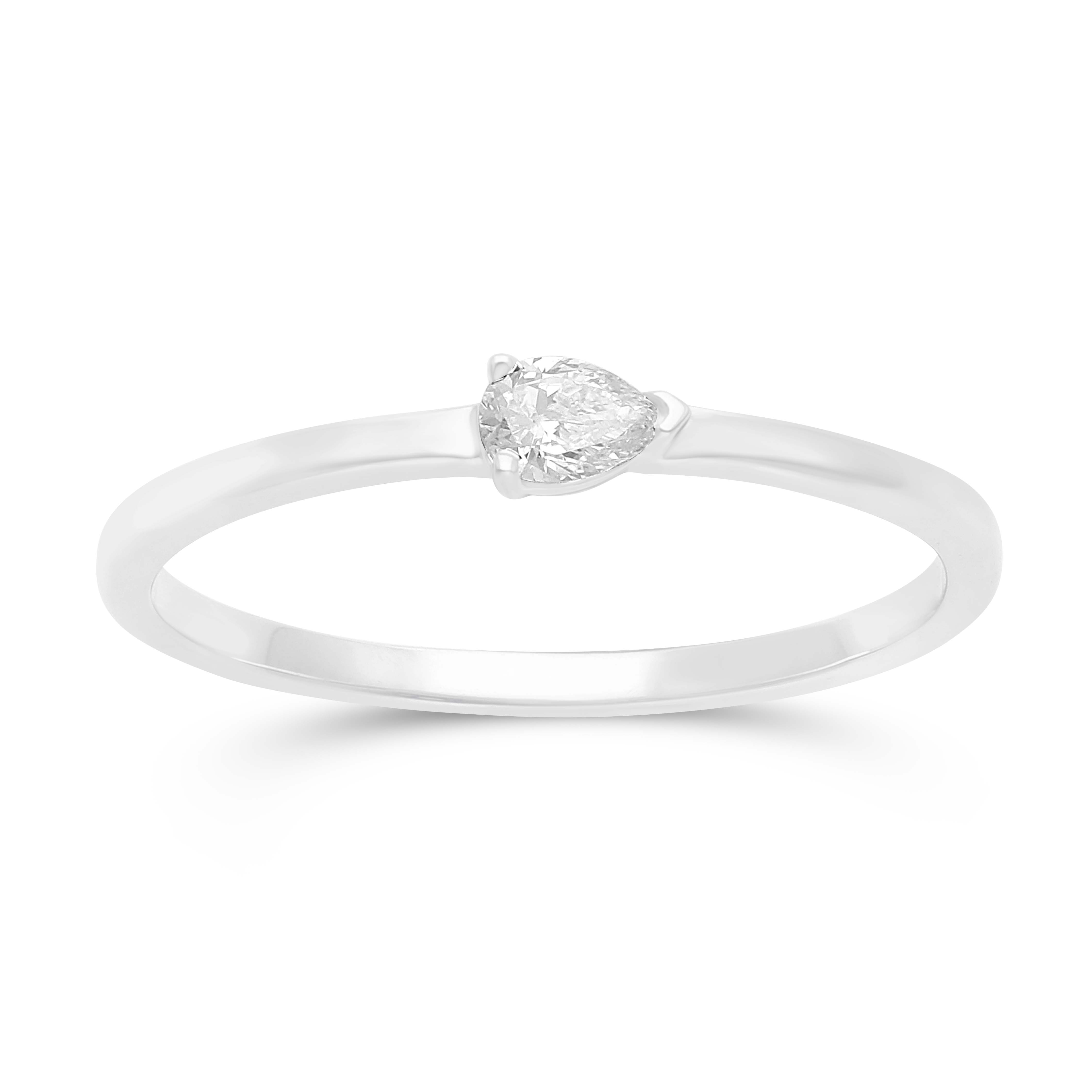 Sunlit Crescent Ring